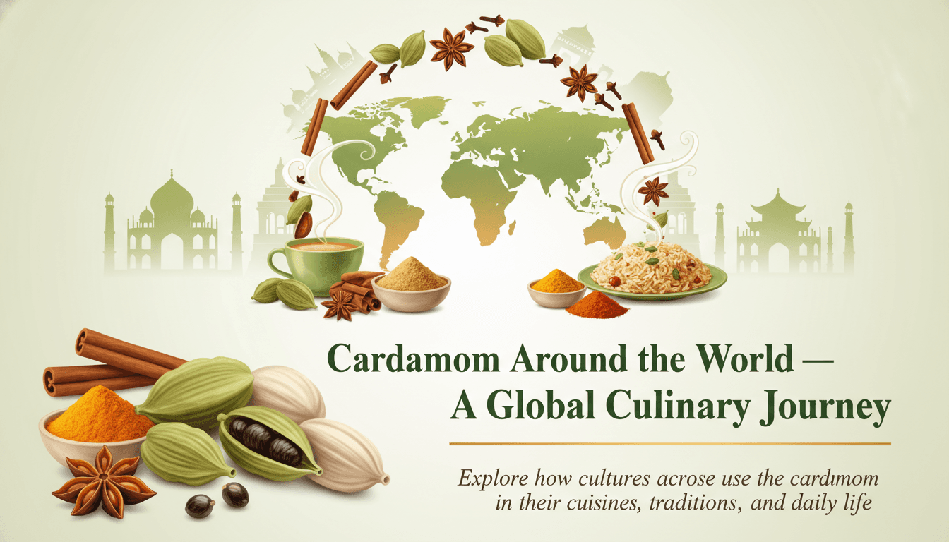 Cardamom Around the World — A Global Culinary Journey